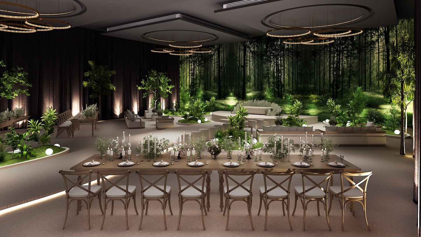 Rain Forest Wedding Decoration Package