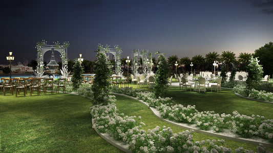 Mary Garden Wedding Decoration