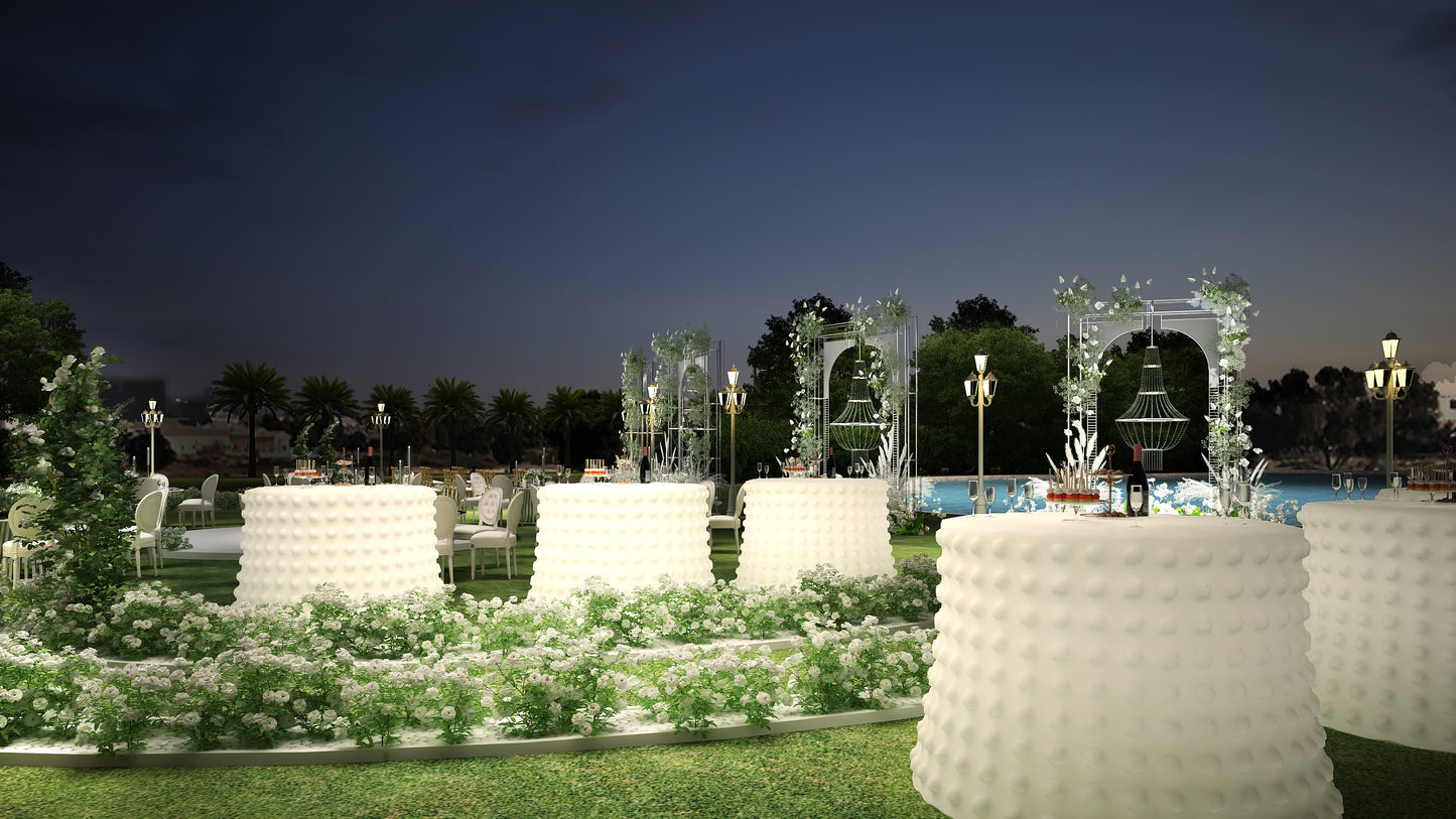 Mary Garden Wedding Decoration