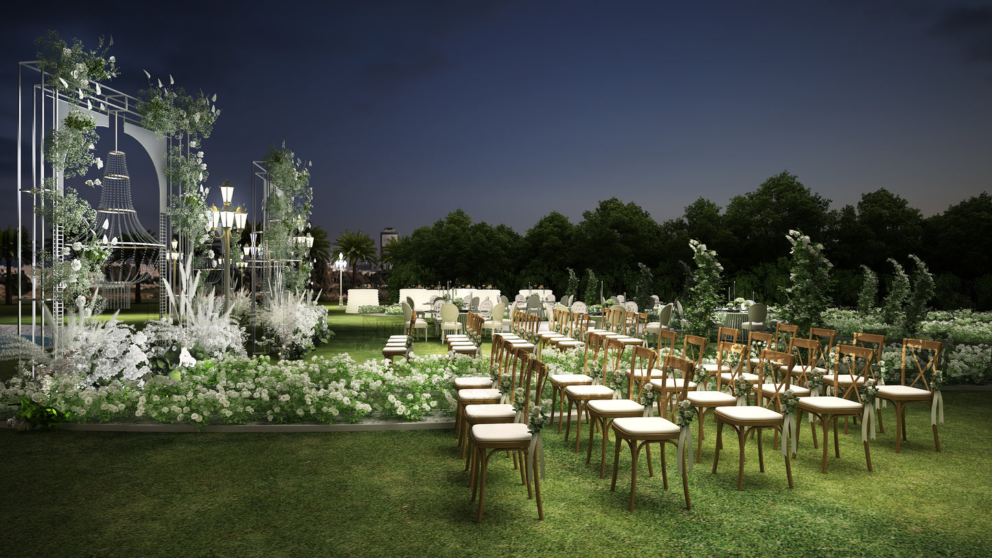 Mary Garden Wedding Decoration