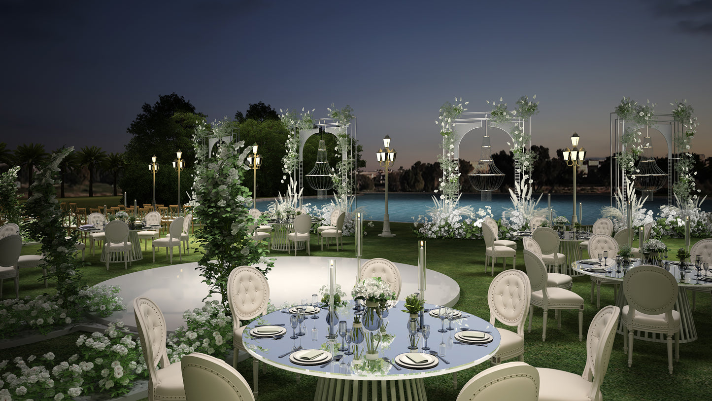 Mary Garden Wedding Decoration