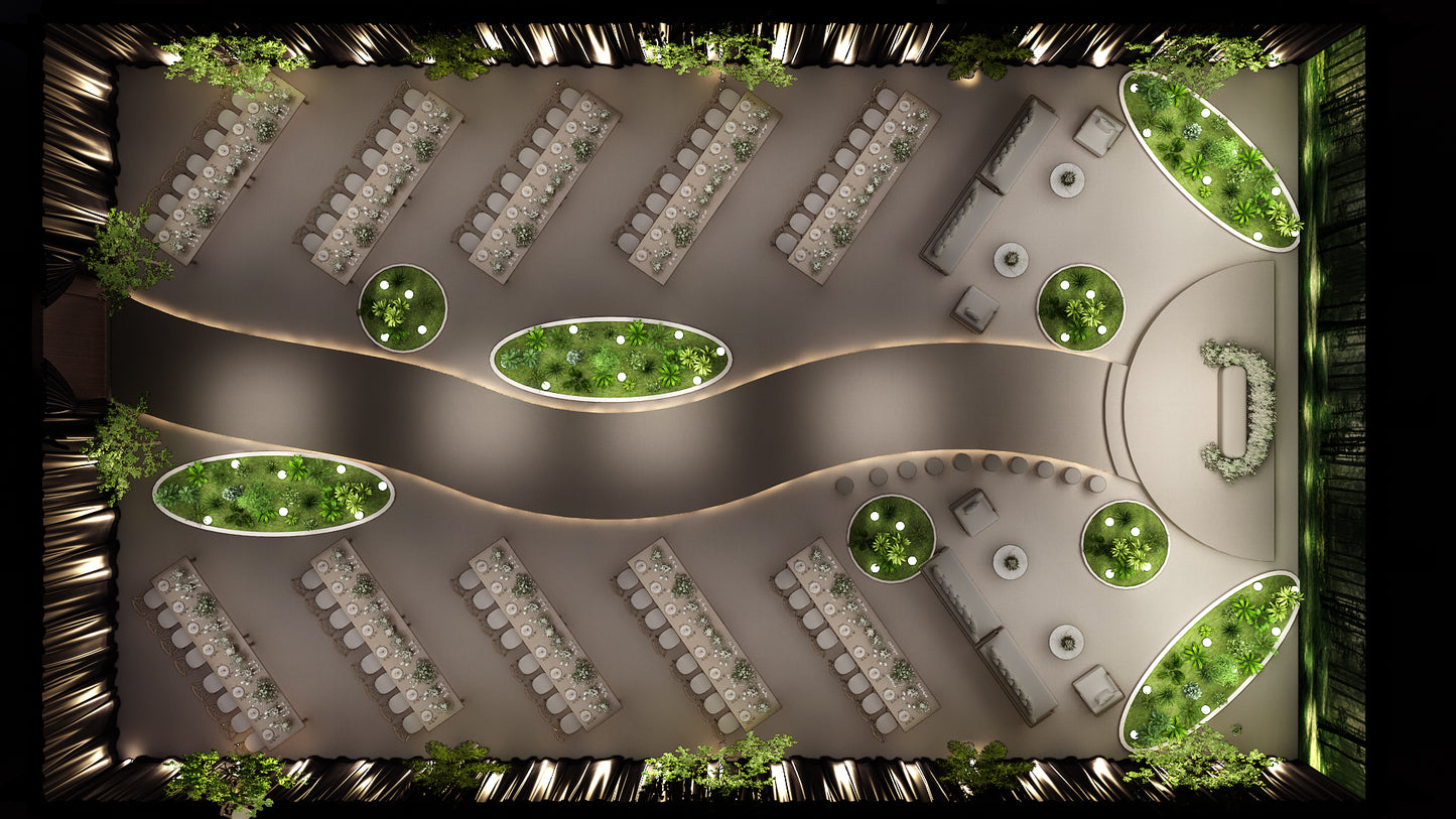 Rain Forest Wedding Decoration Package