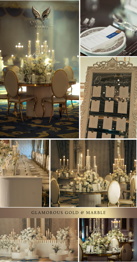 Glamorous Gold & Marble