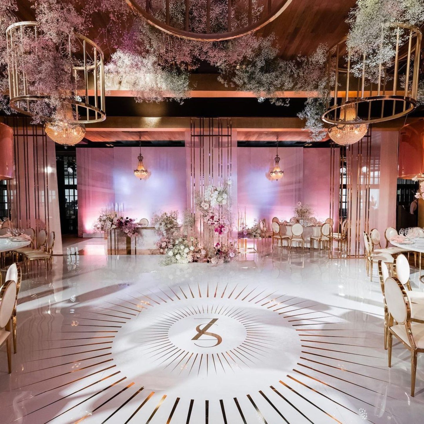 SET OF 2 STAGE AND CATWALK - DANCE FLOOR UP TO 140SQM