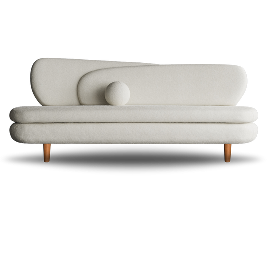 Bella Bridal Sofa Ivory Velvet | Bridal Sofa |Event Rentals Dubai bridal sofa