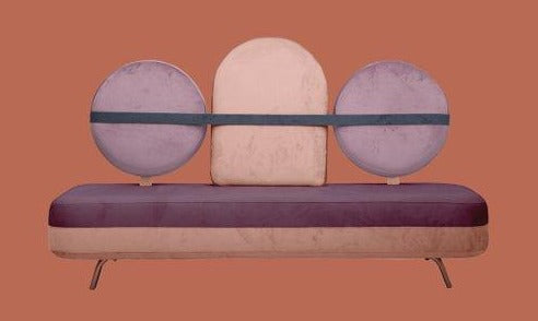 JIMI BRIDAL SOFA MODERN DESIGN 3COLORS VELVET