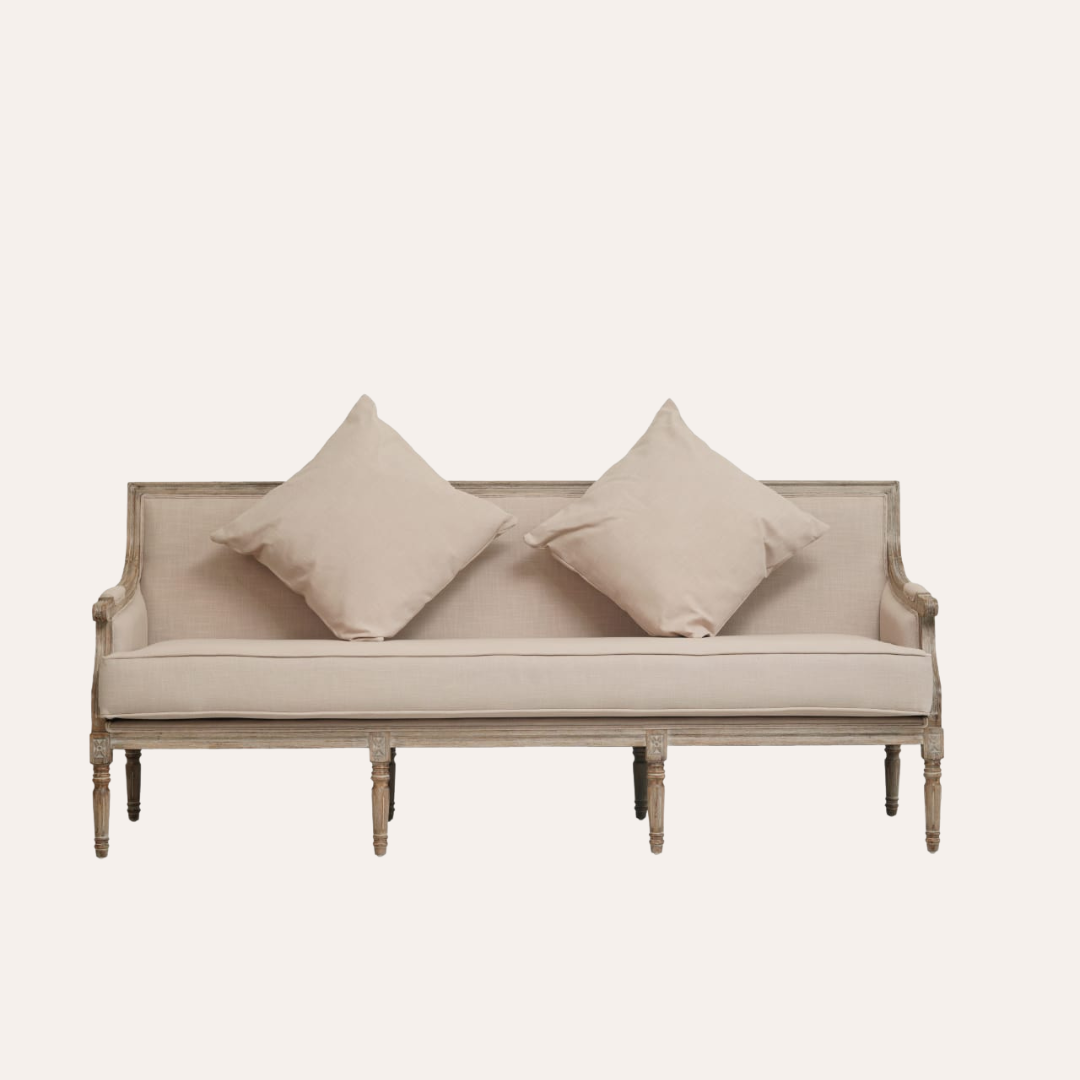 MIRAGE BRIDAL SOFA DARK BEIGE