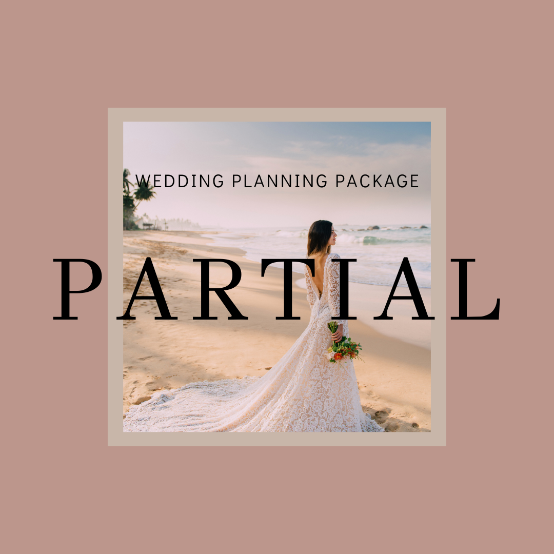 Partial Event Planning Package Olga Event Planner