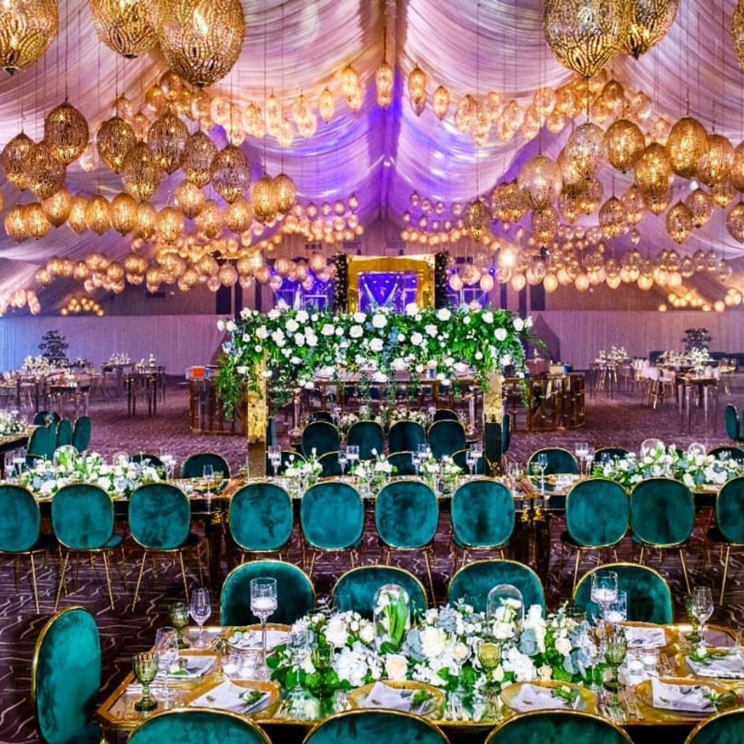 Dining Chairs for Rent | Round Back Green | Event Rental Dubai