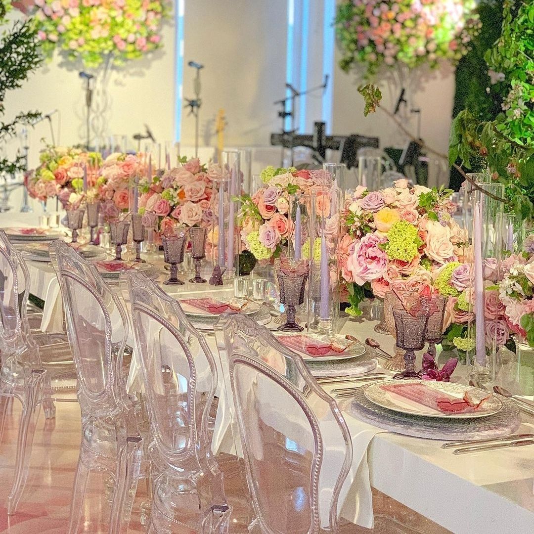 Ruby Dining Chair Transparent Acrylic | Event Rental Dubai |Furniture