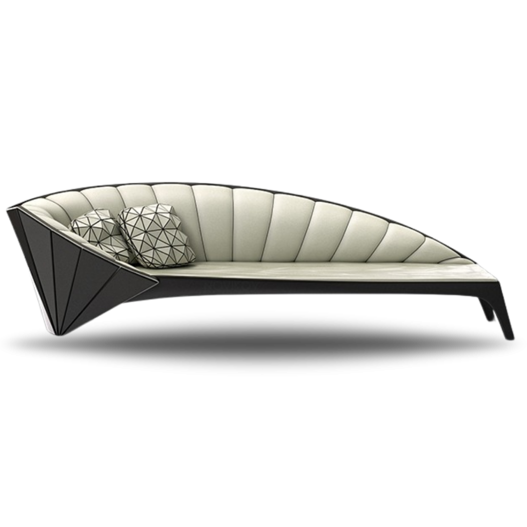 Strabo Bridal Sofa Gray & Ivory | Bridal Sofa |Event Rentals Dubai