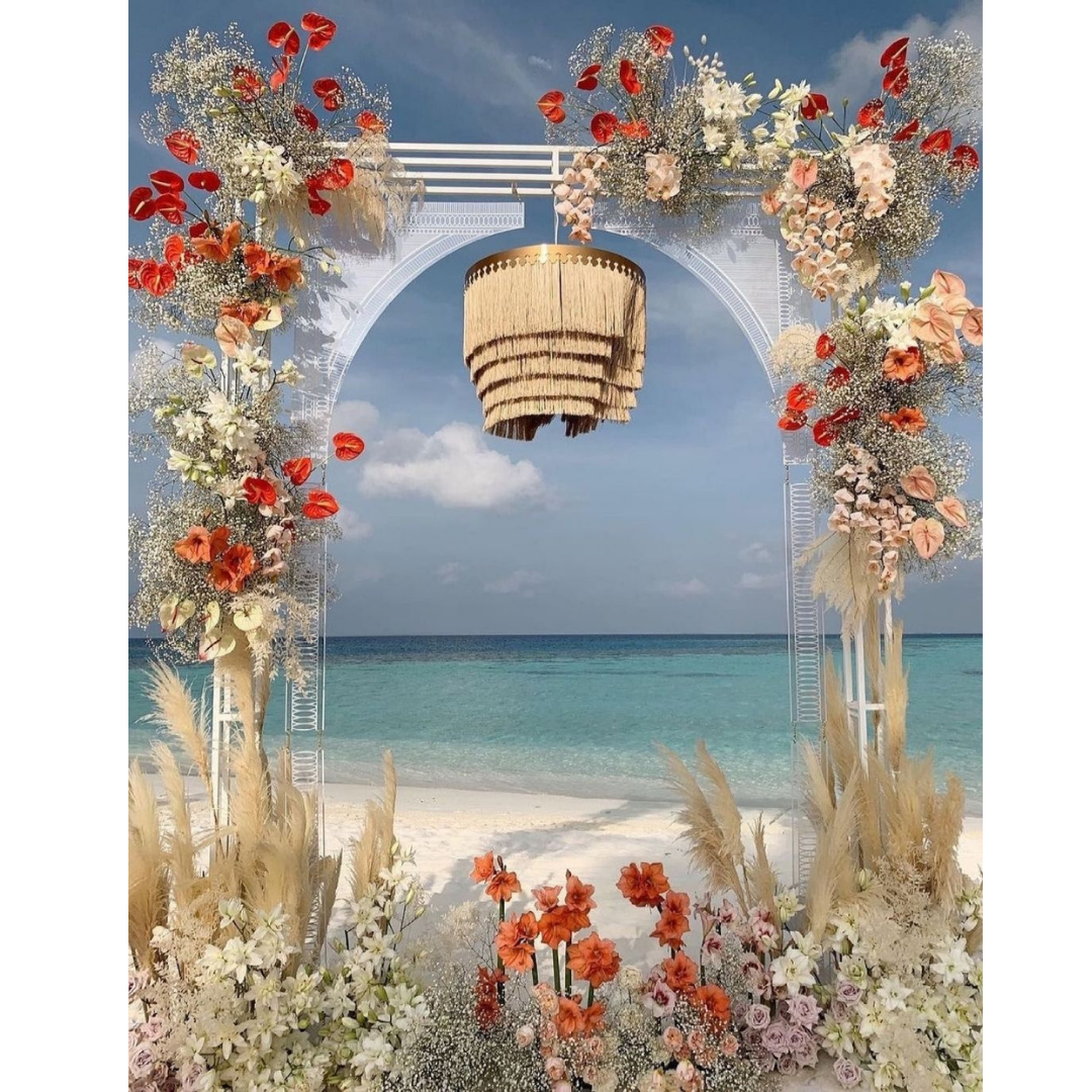 VICTORY XL CURVE WEDDING ARCH 300CM x 230CM