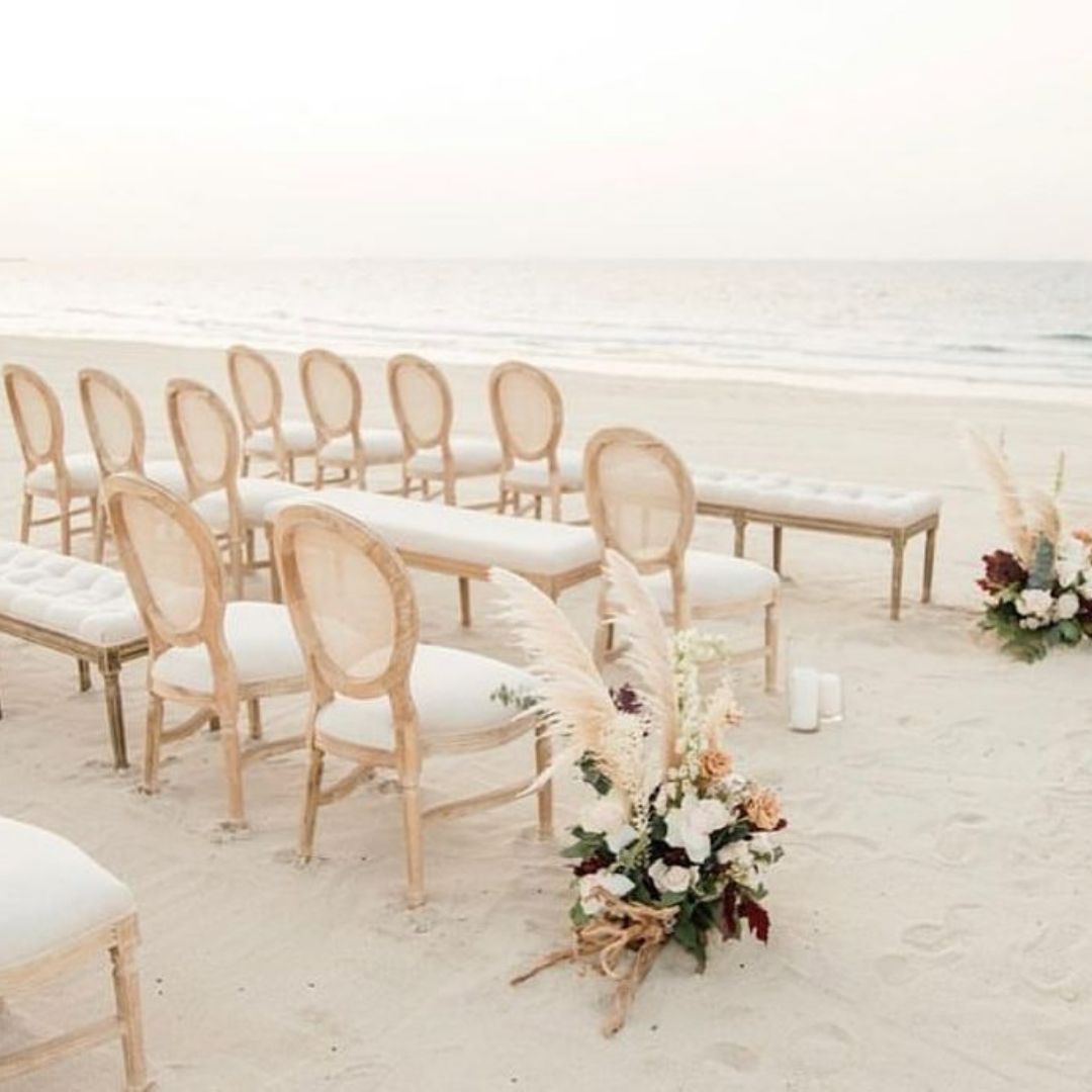 Dining Chairs for Rent | Vintage Dior Dining | Event Rental Dubai