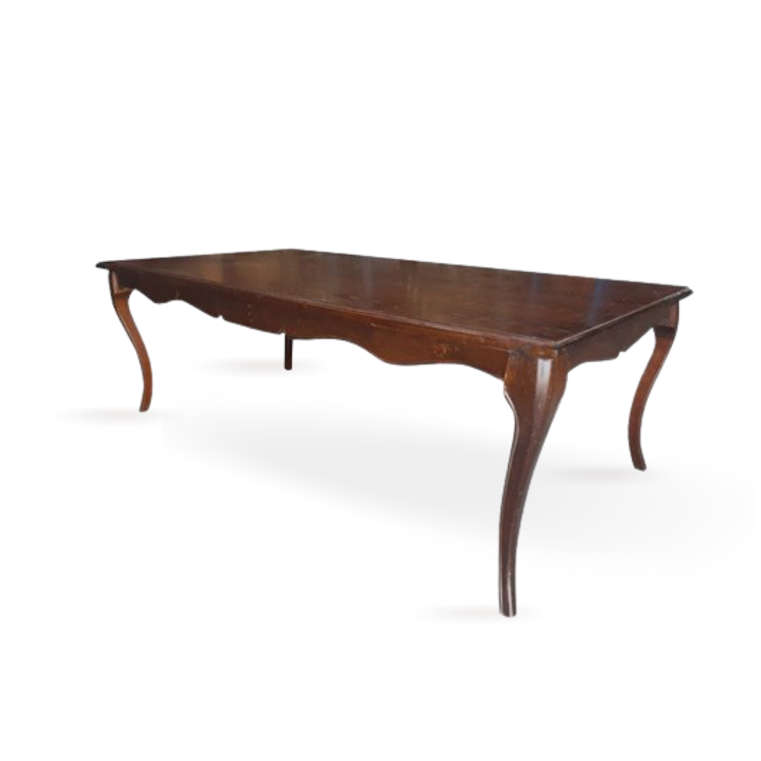 Antique Dining Table Furniture Rental Dubai Olga Events