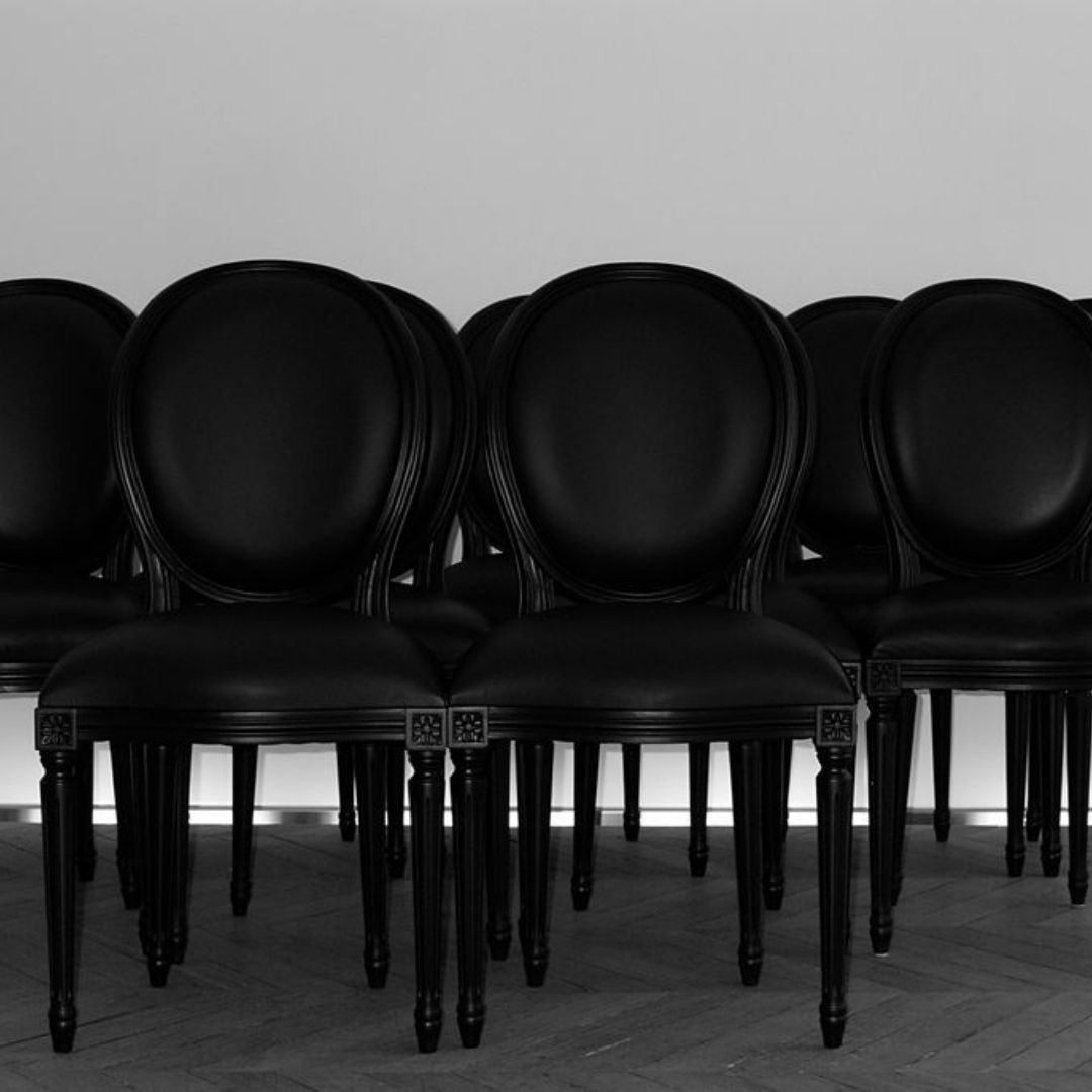 Dining Chairs for Rent | Black Dior Dining Chair | Event Rental Dubai