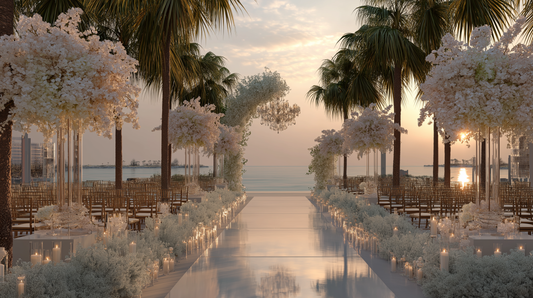 Wedding cost Dubai decoration and setup by Olga Events