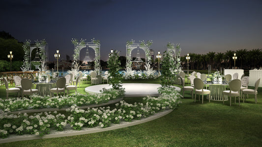 Mary Garden Wedding Decoration