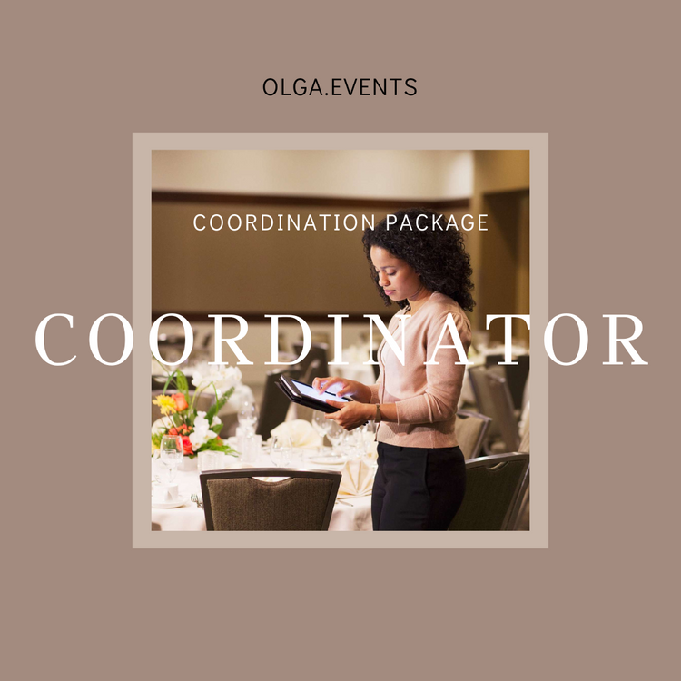 Wedding Coordination Package Olga Events Wedding planner Dubai