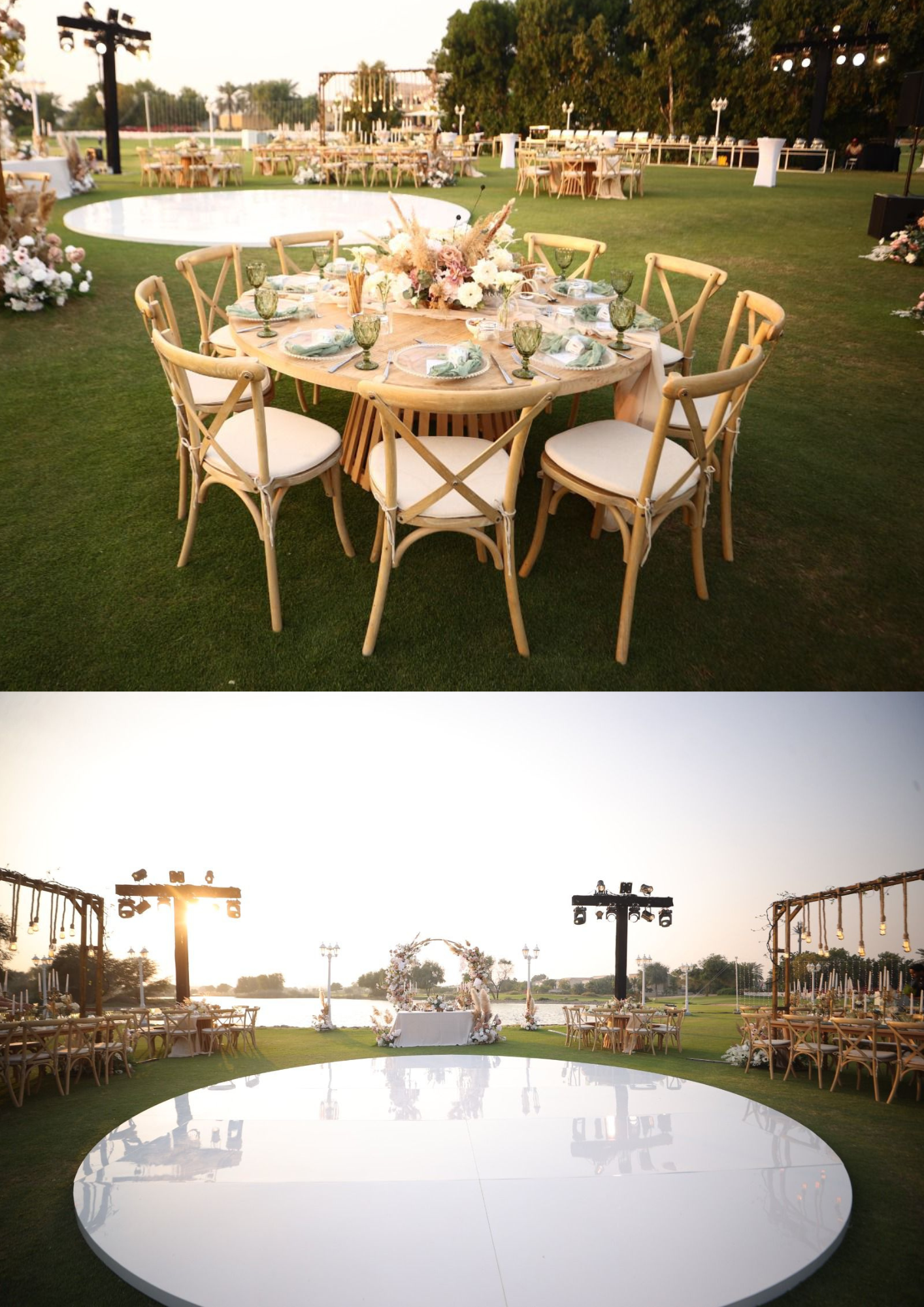 Wedding Planner in Dubai Olga Events offers comprehensive Decoration Packages Wedding Planner PackagesEntrance decoration Bridal backdrop Bridal Stage Professional lighting system Centerpieces fresh flowers & accessories Dance Catwalk Hanging Decoration -chandeliers Dining Chairs Dining Tables
