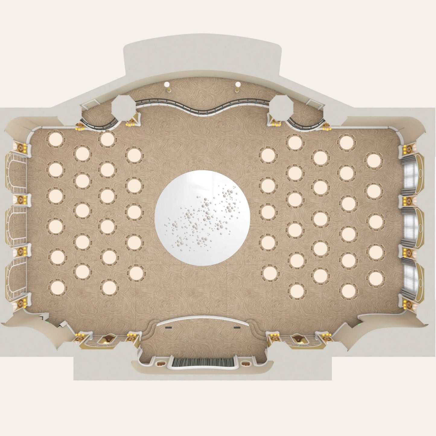 Personalized Round Dance Floor Vinyl PRD006