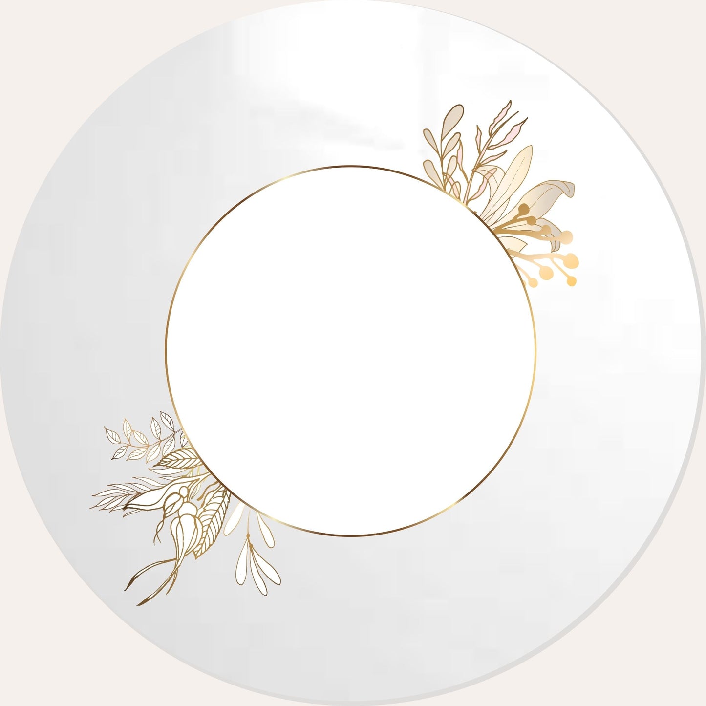 Personalized Round Dance Floor Vinyl PRD007