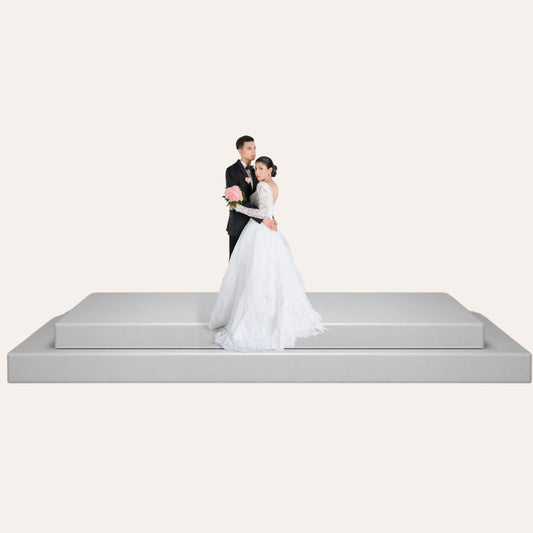 Wedding Stage, catwalk, dance floor, decoration, white acrylic stage 