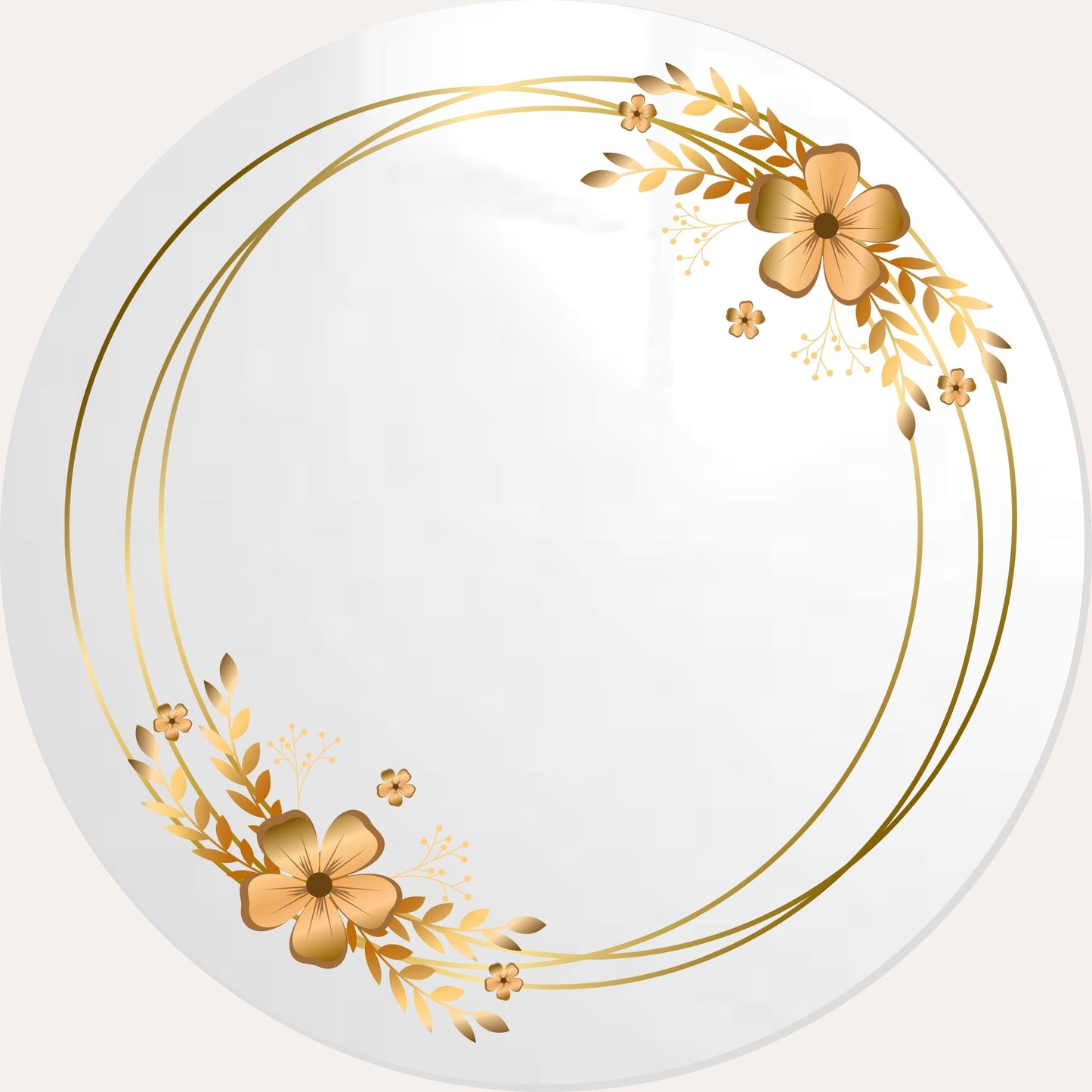 Personalized Round Dance Floor Vinyl PRD004