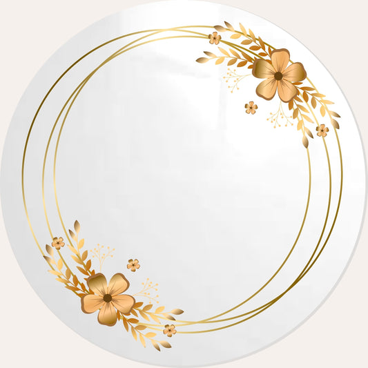 Personalized Round Dance Floor Vinyl PRD004