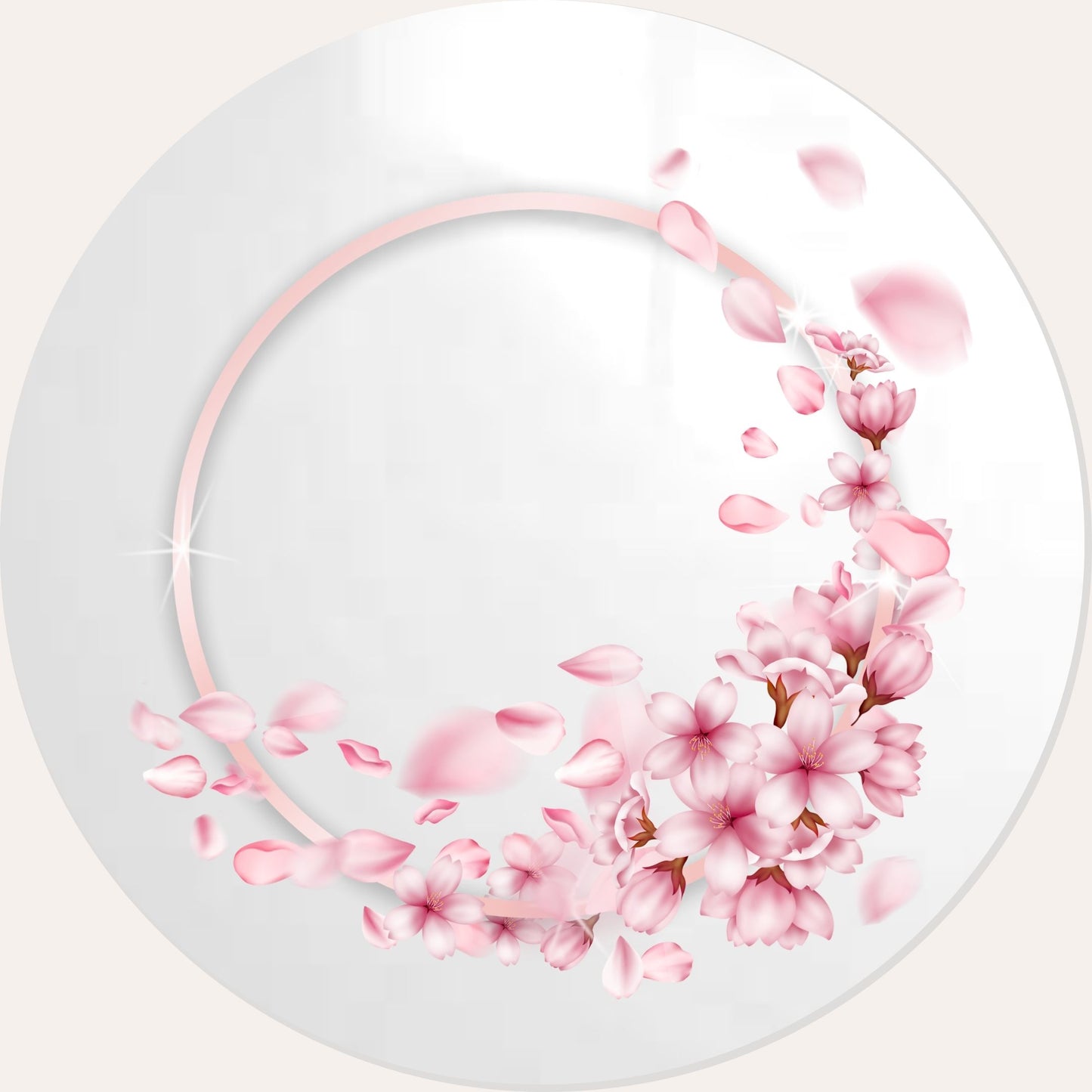 Personalized Round Dance Floor Vinyl PRD009