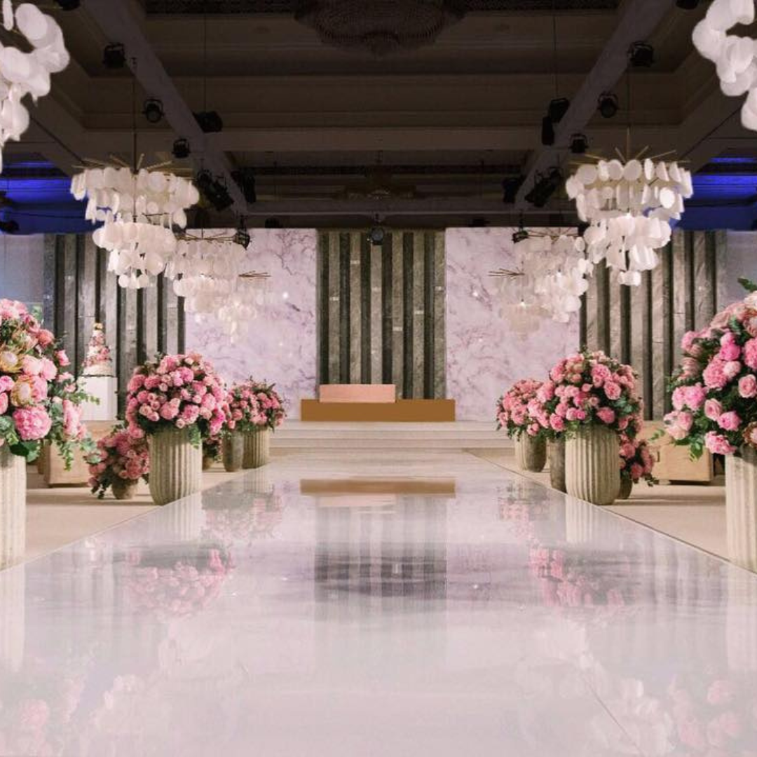 SET OF 2 STAGE AND CATWALK - DANCE FLOOR UP TO 170SQM