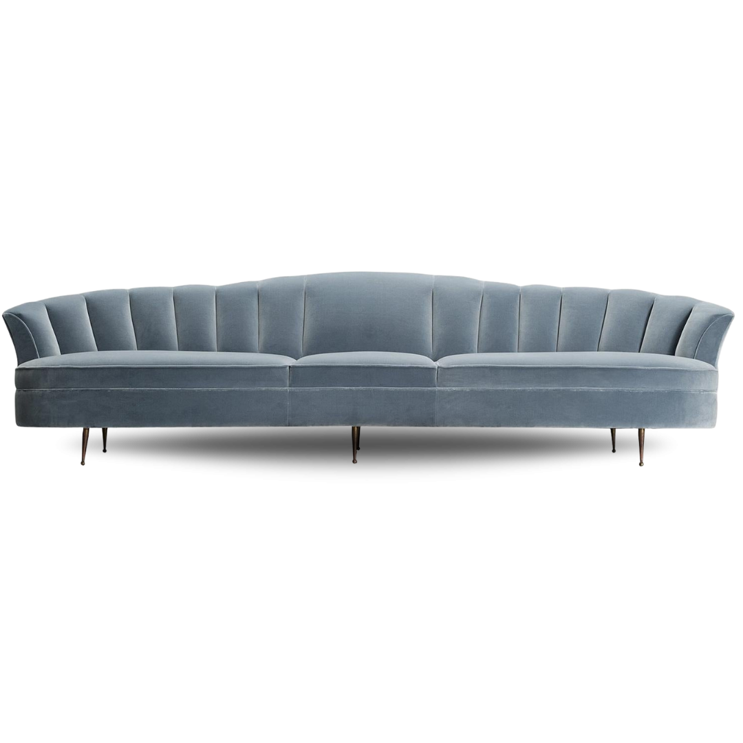 Italian Bridal Sofa Baby Blue | Bridal Sofa | Event Rentals Dubai
