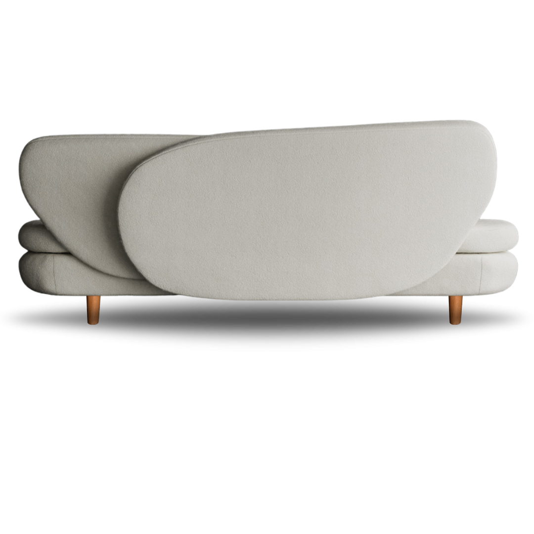 Bella Bridal Sofa Ivory Velvet | Bridal Sofa |Event Rentals Dubai bridal sofa