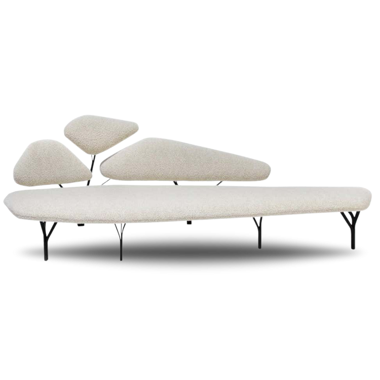 Borghese Bridal Sofa Beige | Bridal Sofa |Event Rentals Dubai