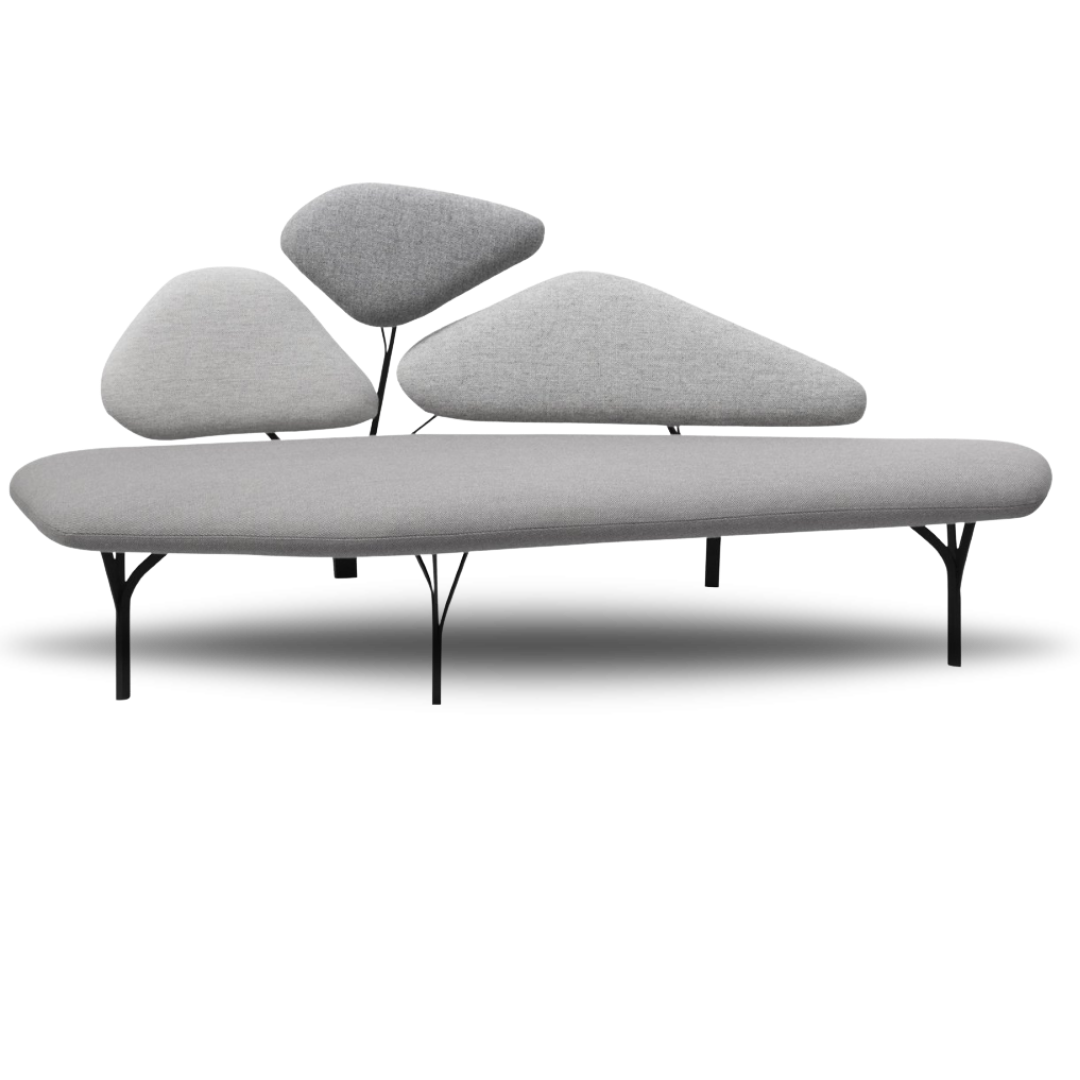 Borghese Bridal Sofa Gray | Bridal Sofa |Event Rentals Dubai