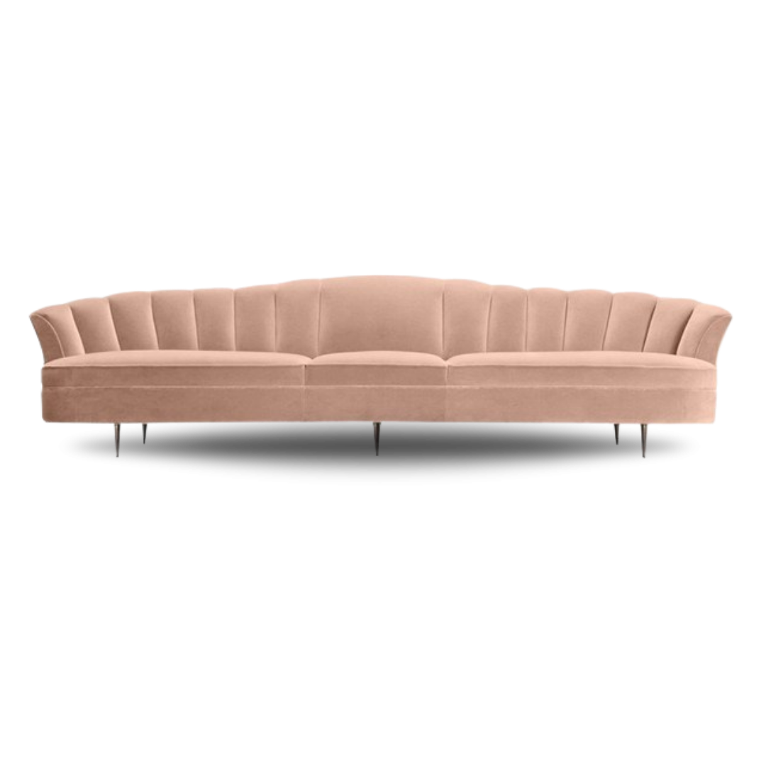 Italian Bridal Sofa Pink | Bridal Sofa | Event Rentals Dubai