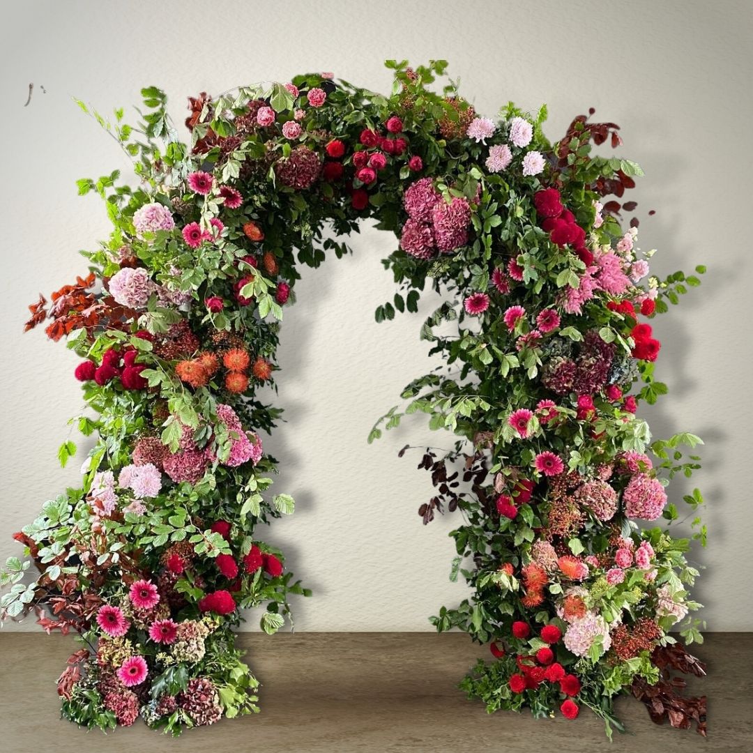 LARGE CURVE CLASSIC METAL ARCH 260CM x 230CM
