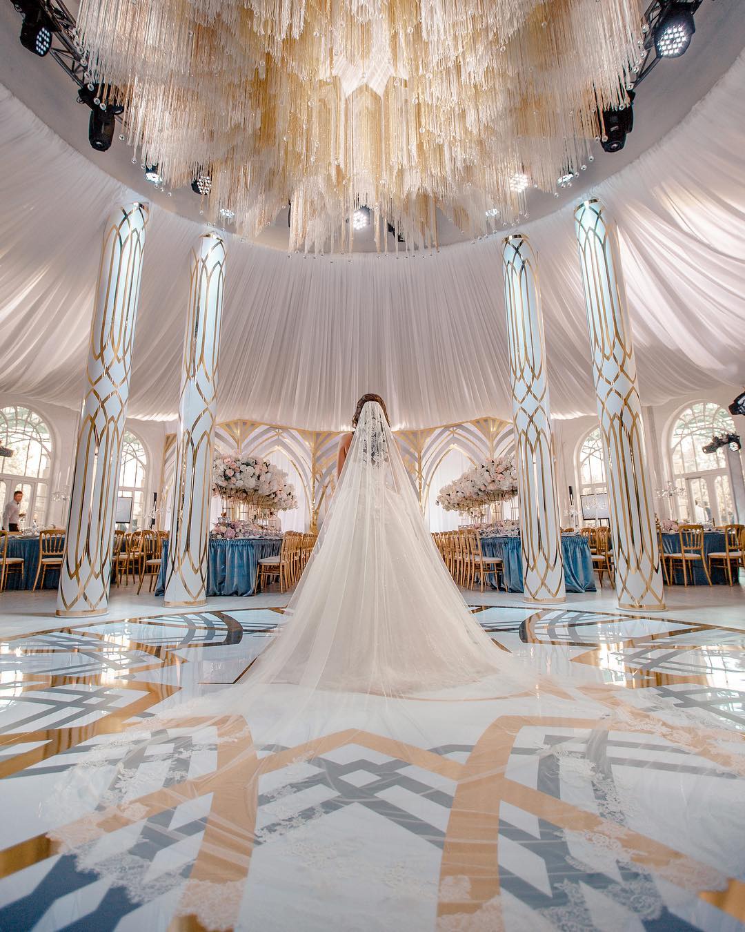 White Acrylic Dance Floor Round
