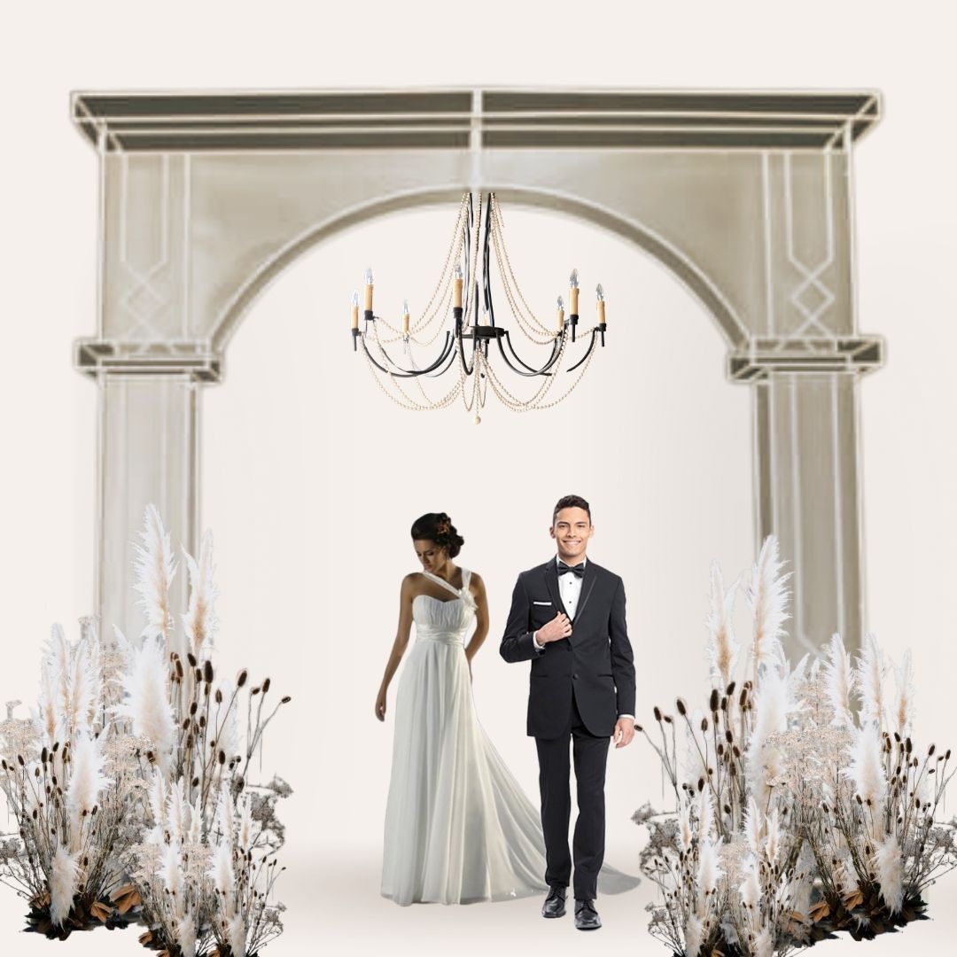 VALENCIA CURVE MODERN ARCH PVC 400CM x 280CM