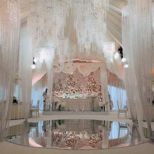 Mirror Acrylic Dance Floor Silver