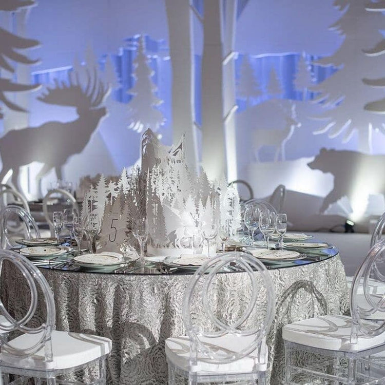 Acrylic Chanel Dining Chair Transparent | Event Rental Dubai