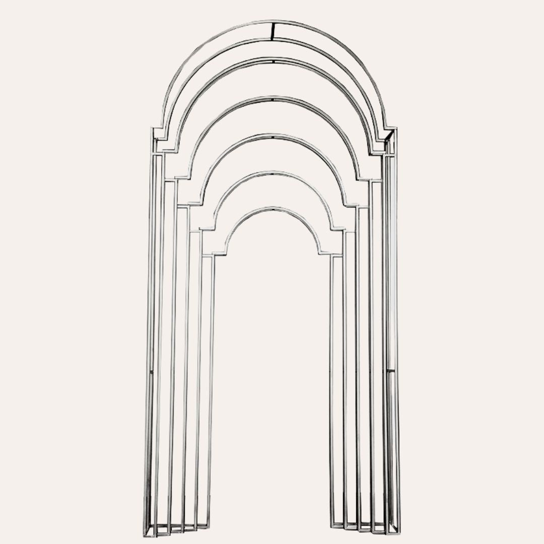 ROBERTO LARGE CURVE ARCH ALLEY MODEL U 300CM x 150CMROBERTO LARGE CURVE ARCH ALLEY MODEL U 412CM x 200CM