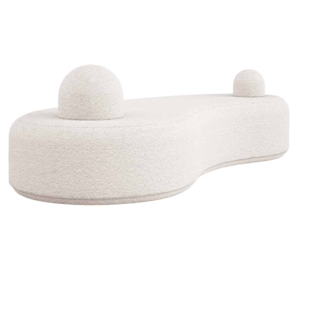 ORSETTO BRIDAL SOFA IVORY FABRIC