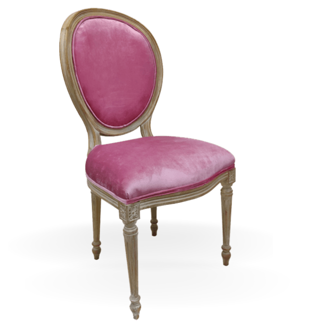 Dining Chairs for Rent | Pink Dior Dining  Chair | Event Rental Dubai