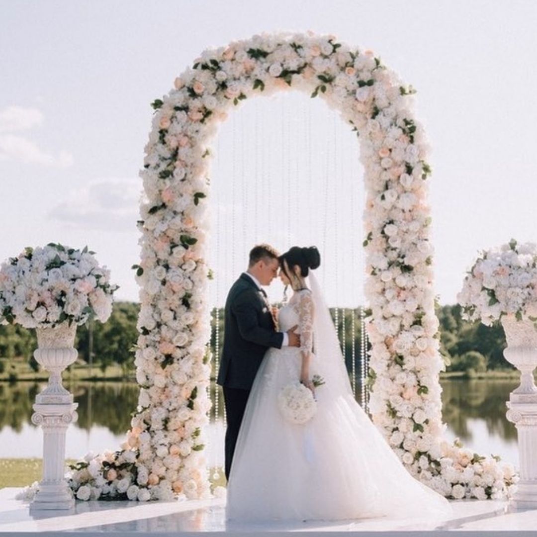 Porto Xl Curve Wedding Arch 325cm