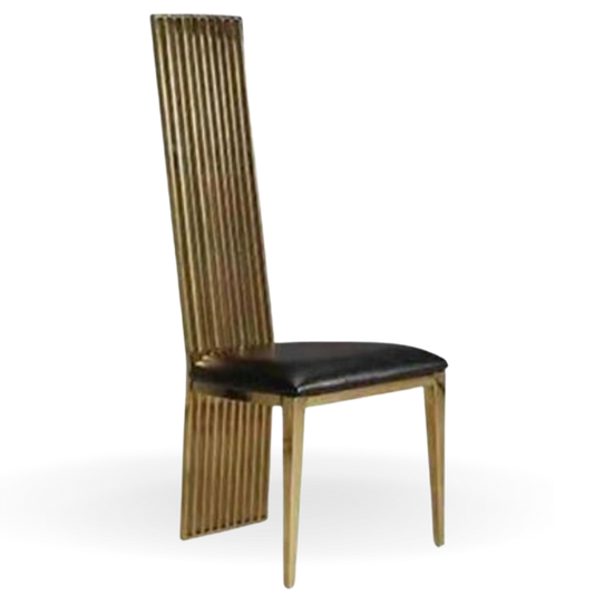 Rodeo Dining Chair Gold | Event Rentals Dubai | Furniture for Rent