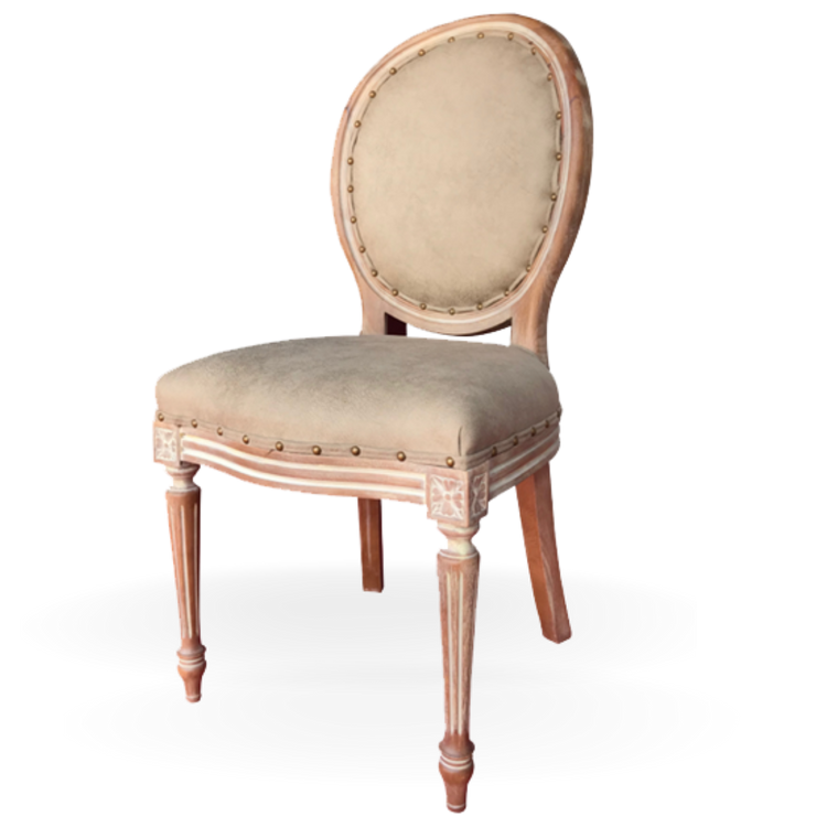 Dining Chairs for Rent | Rustic Vintage Dior | Event Rental Dubai
