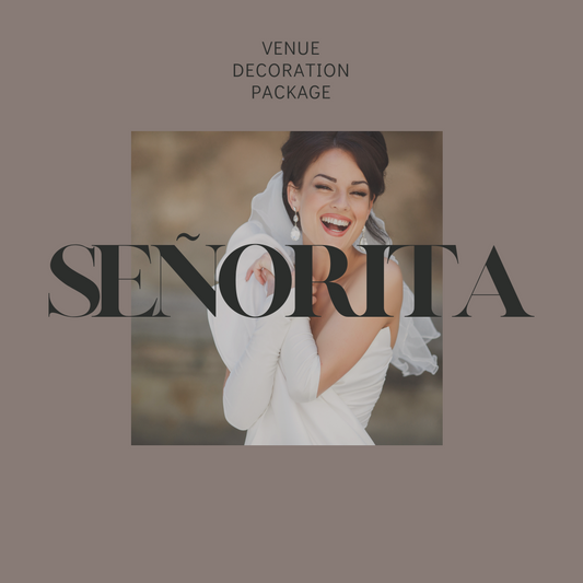 Senorita wedding decoration Package