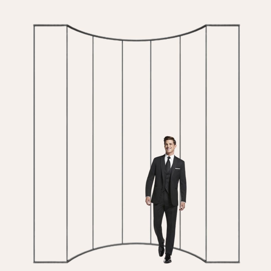 BACKDROP STRUCTURE "FLEX M" 300CM x 275CM