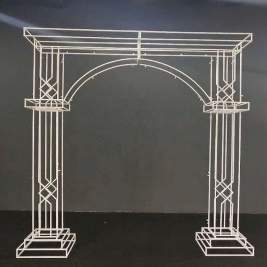 VALENCIA CURVE MODERN ARCH PVC COVER 300CM x 300CM