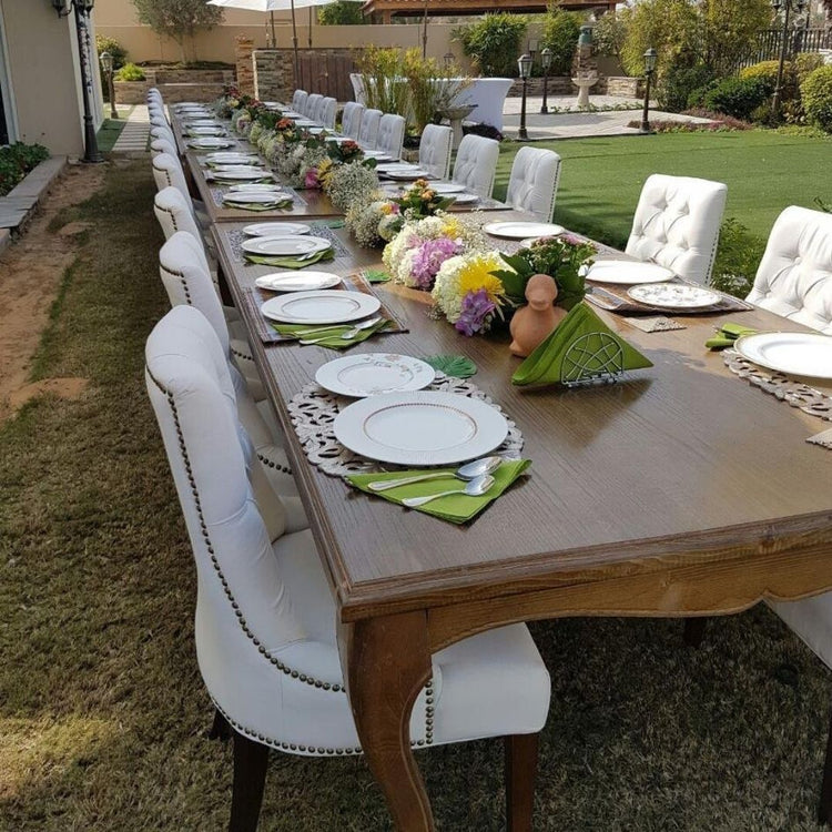 Antique Dining Table | Dubai Rental Furniture | Event Rentals | Table
